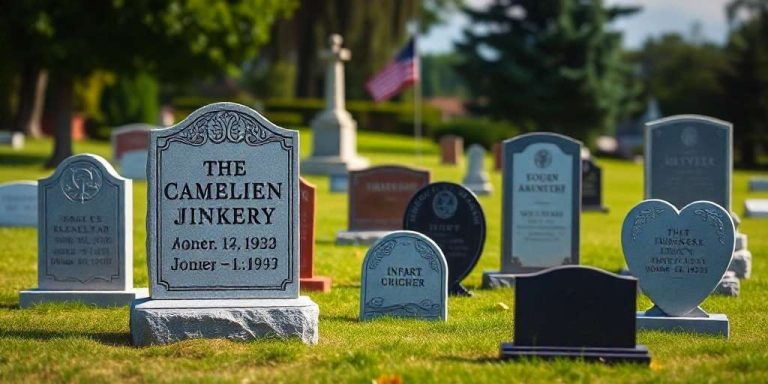 Tombstone Grave Marker